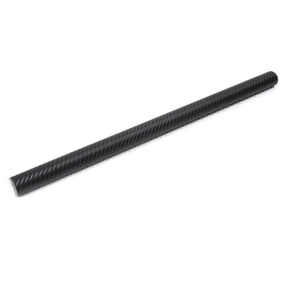 3D Carbon Fiber Vinyl Wrap Sticker for Motorcycle - Matte Black (All Years)