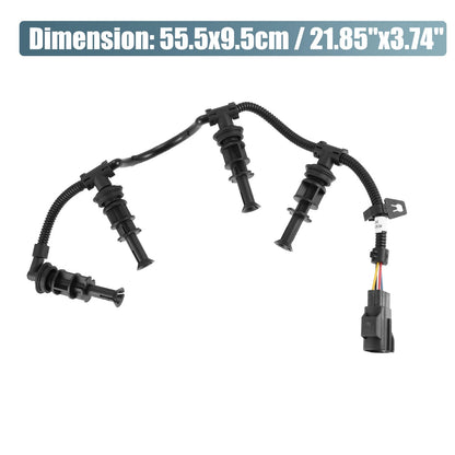 Glow Plug Wiring Harness Right Passenger Side for Ford F-250 (2008-2010)