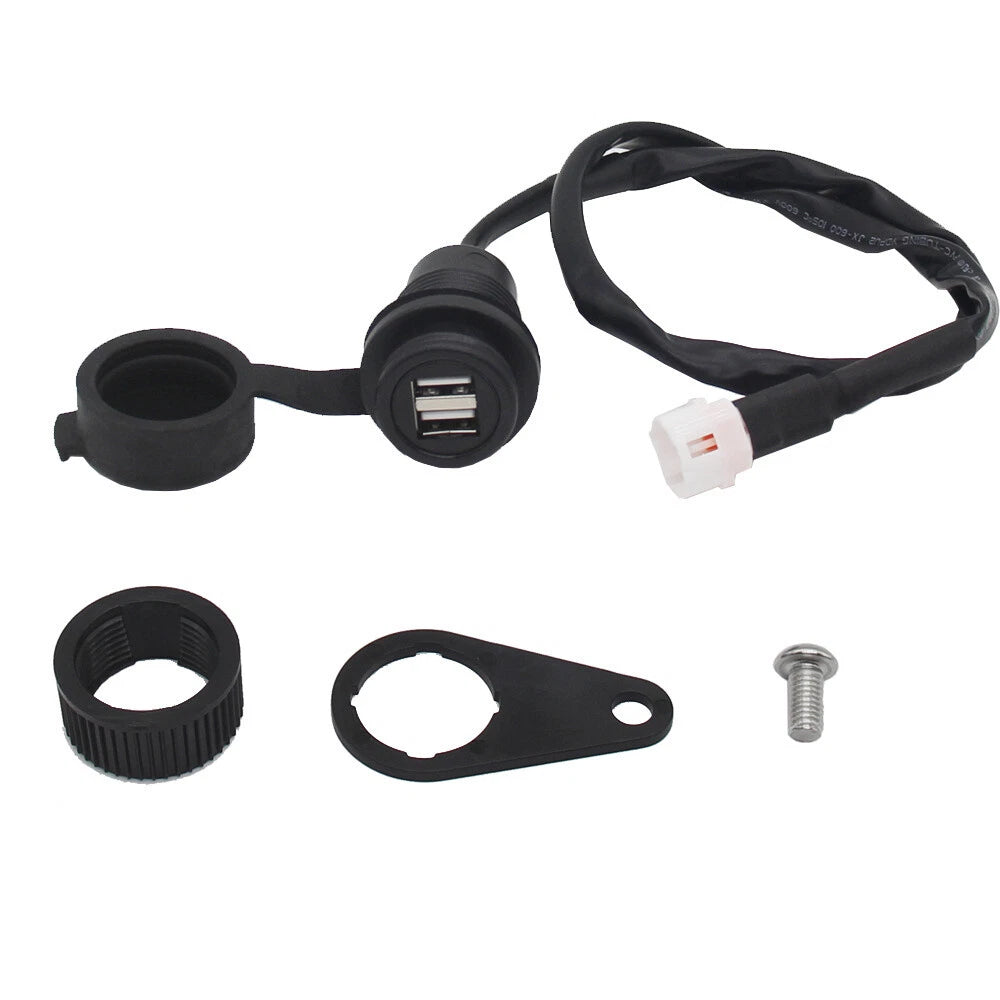 Dual USB Charger Adapter for Yamaha MT09, SP, XSR900, Tracer 900, MT07