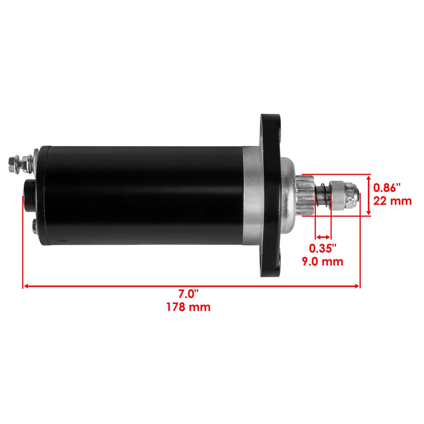Yamaha Outboard Starter Motor for Yamaha 6L2/682 Series (40-60HP)