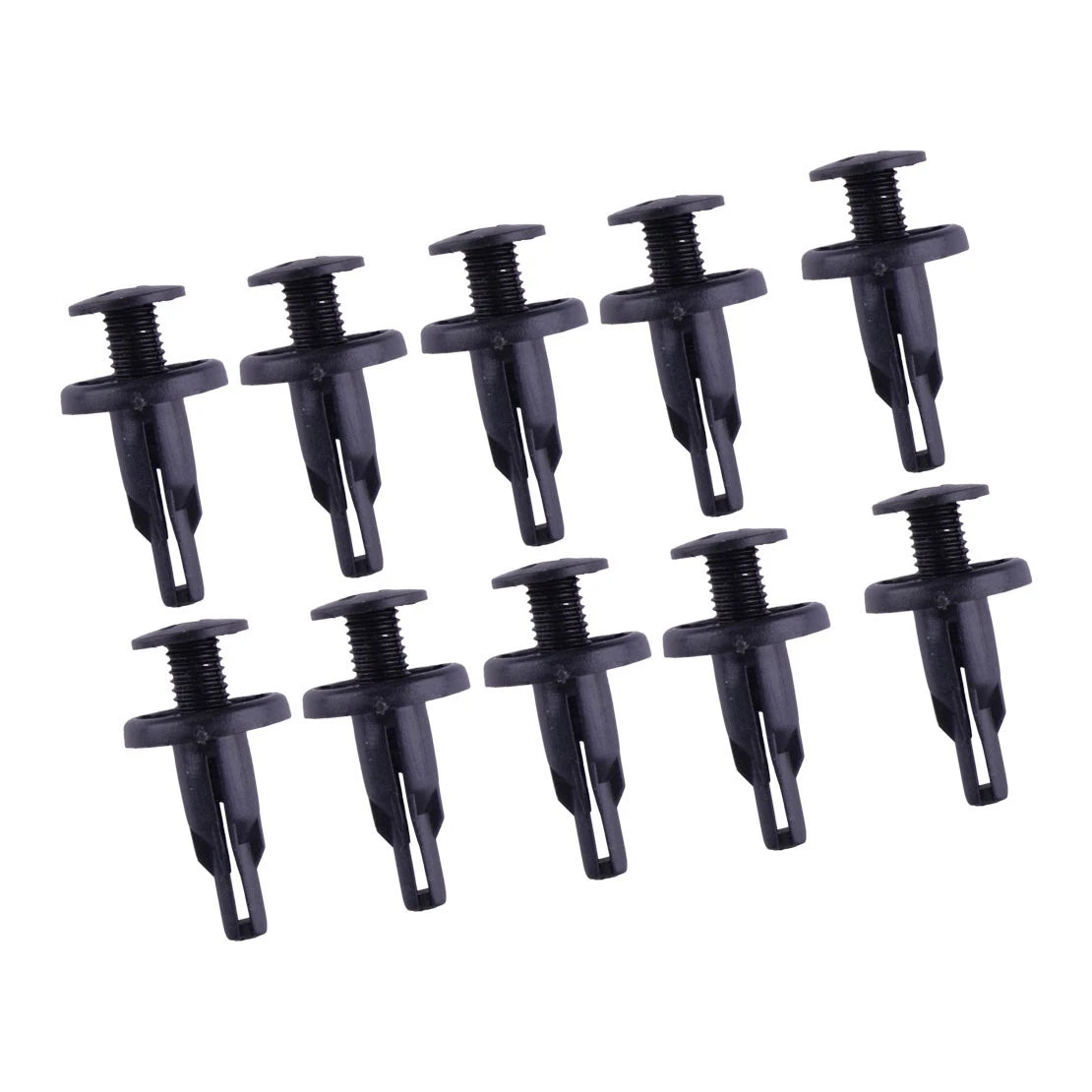 10 x Nylon Car Apron Side Set Retaining Clips for Honda