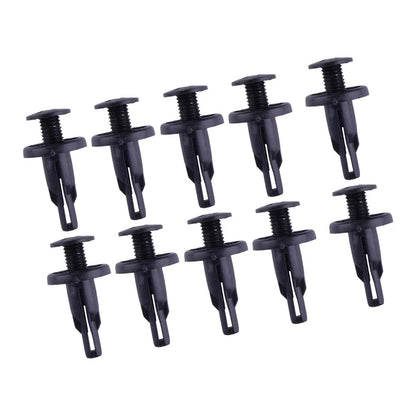 10 x Nylon Car Apron Side Set Retaining Clips for Honda