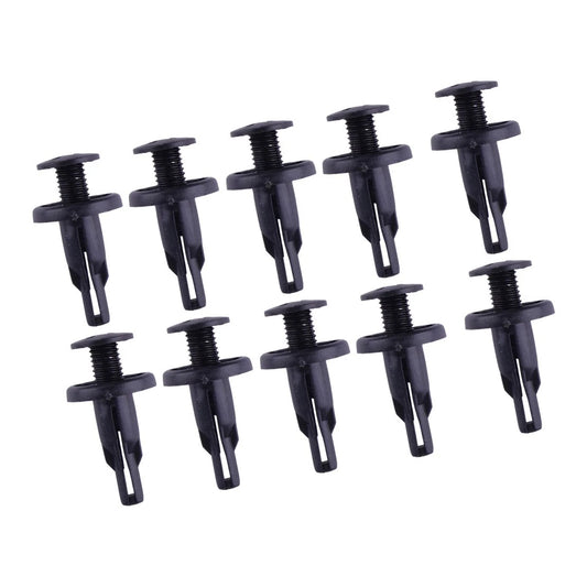 10 x Nylon Car Apron Side Set Retaining Clips for Honda