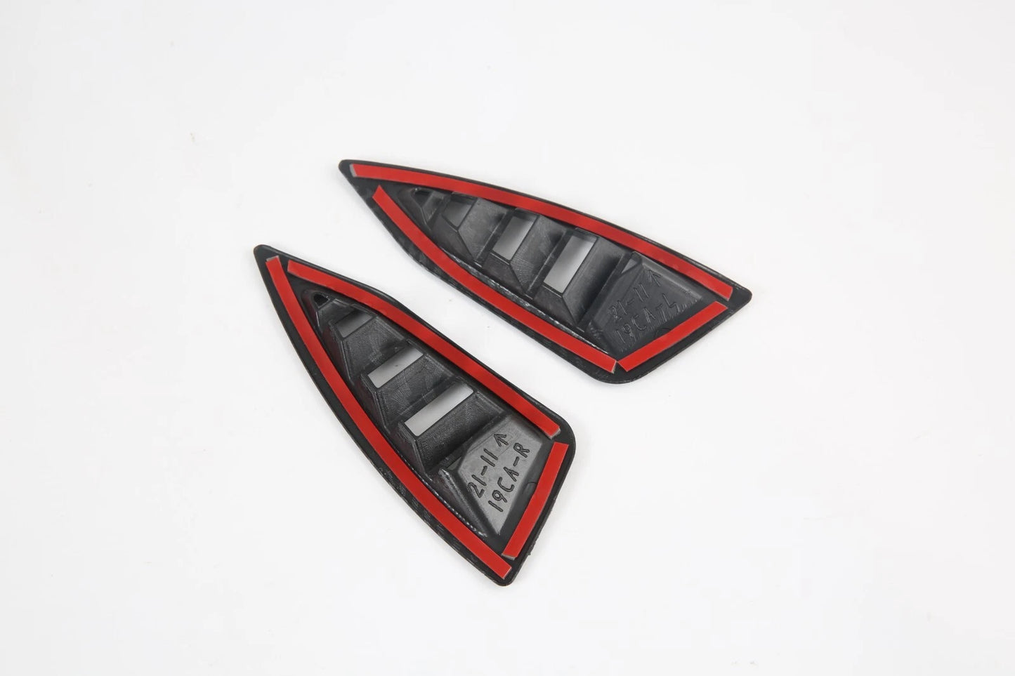 Front Upper Air Vent Outlet Carbon Fiber Cover Trim for Subaru Outback (2021-2022)