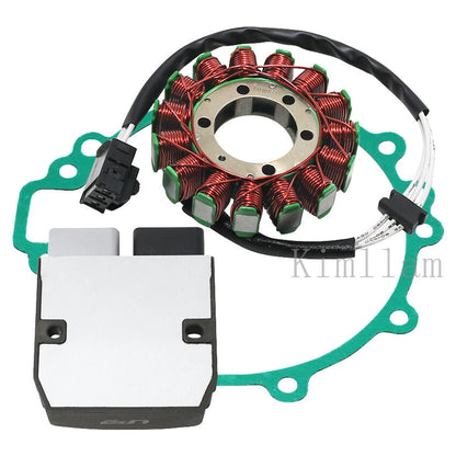 Stator Coil, Regulator, Gasket for Kawasaki Ninja ZX10R (2006-2007)