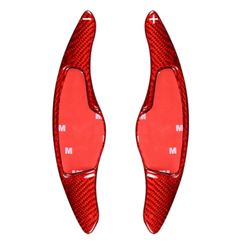 Red Steering Wheel Shift Paddle Shifter Extension for Hyundai Sonata 2016-2019