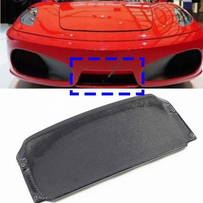 Real Carbon Front Bumper Lip Chin Spoiler Splitter For Ferrari F430  2005-2009