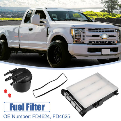 Fuel Filter Element Set for Ford F250 F350 Super Duty (2017-2020)