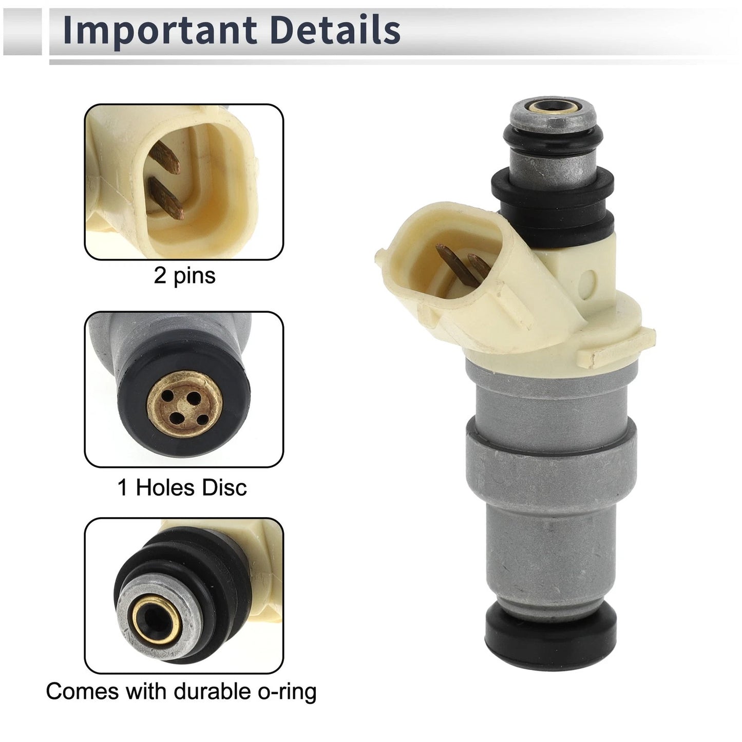 Fuel Injector for Toyota Crown JZS155 GS151 (1995-2001) 1 Pc Beige