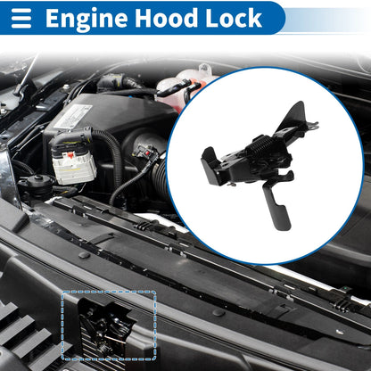 Hood Latch Assembly for Kia Spectra (2004-2009)