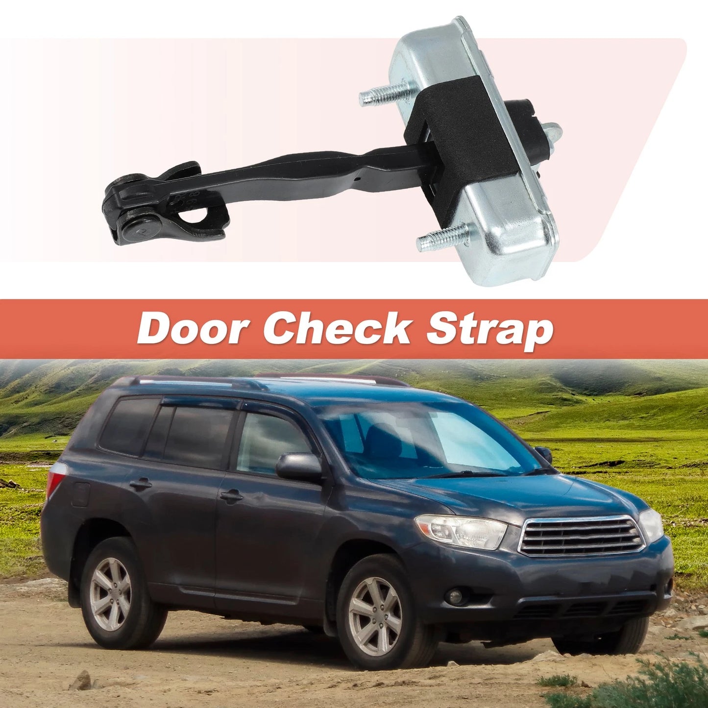 Front Door Check Strap Limiter for Toyota Highlander (2008-2013)