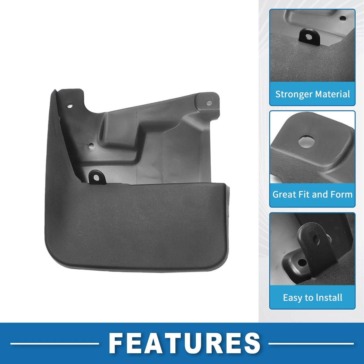 Mud Flap Splash Guard for Toyota Tundra 2022-2024 Pickup