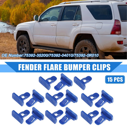 15 Pcs Fender Flare Bumper Clips for Toyota Avalon (2013-2021)