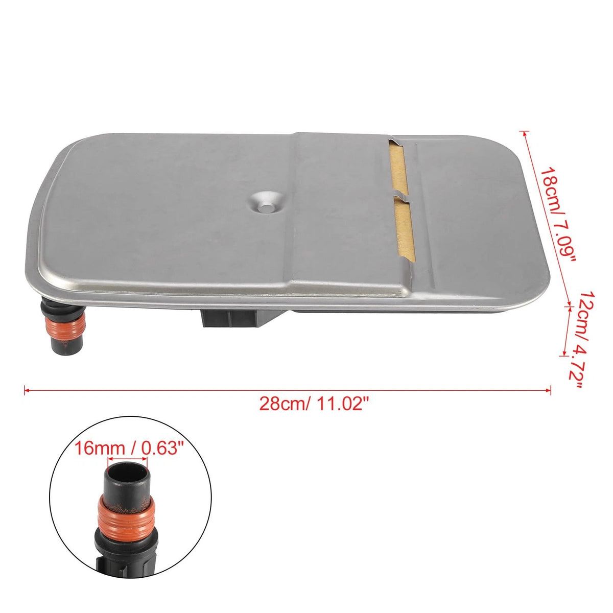 Automatic Transmission Filter Oil Pan Gasket Kit for BMW 5L40E 5L50E (2001-2006)