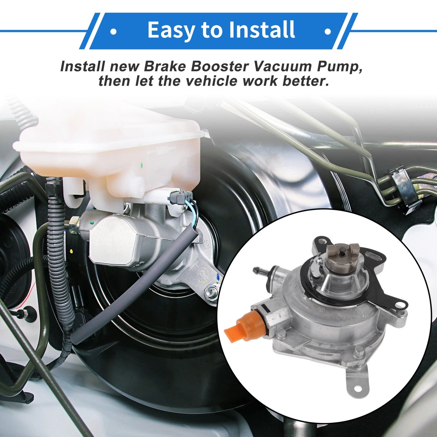 Brake Vacuum Pump for Ford Focus (2012-2023)