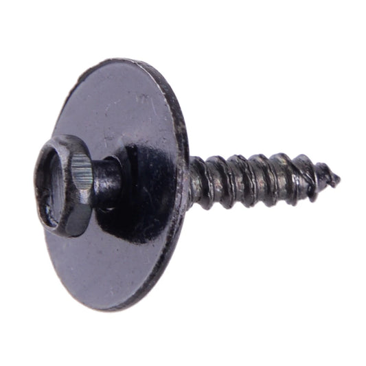 100 x 7mm Metal Hex Car Fender Bumper Screws Retainers Clips