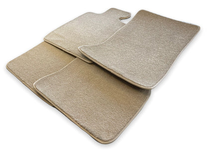 Luxury Red Tailored Floor Mats for Rolls Royce Ghost (2010-2023)