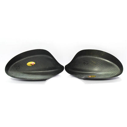 100% Carbon Add-on Side Mirror Cover for BMW 3 Series E90 E91 E92 E92 LCI 10-12