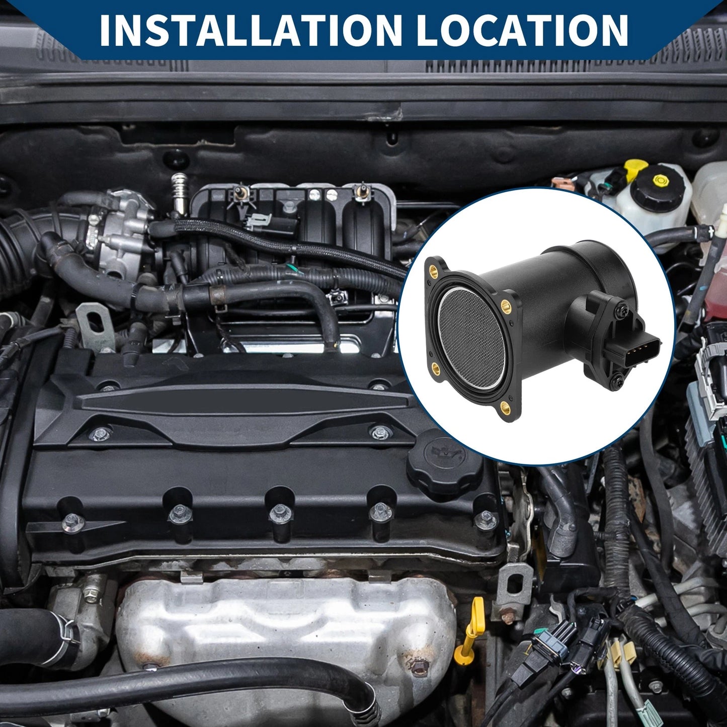Mass Air Flow Sensor for Nissan Almera N16 (2000-2006)
