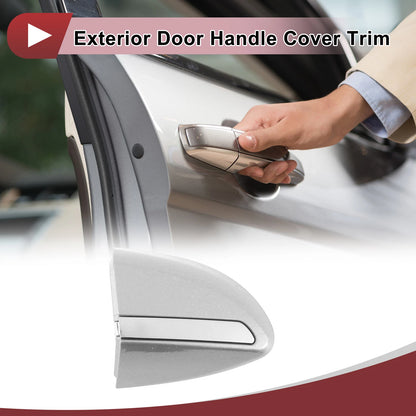 Silver Exterior Door Handle Cover Trim for Toyota Corolla (2014-2018)