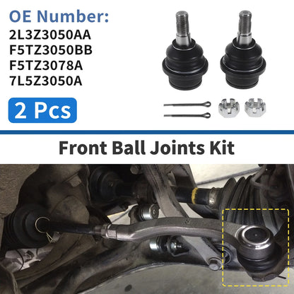 2 Pcs Front Lower Ball Joints for Ford Ranger (1999-2012)
