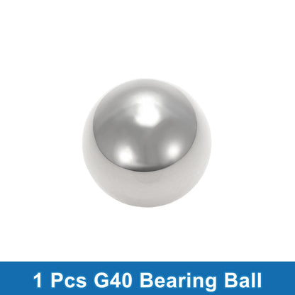 38.1mm Bearing Ball Steel G40 Precision Ball Silver Tone
