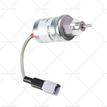Fuel Cut-off Solenoid 12V for Engine 3024C, 3011C, 3013, 3013C, 3024