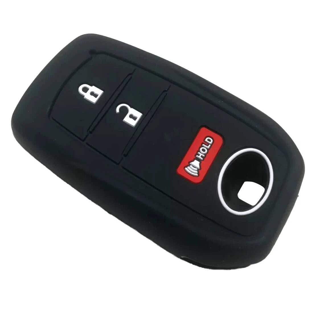 Silicone Key Cover Case for Toyota Tundra Tacoma Sequoia Prius (2000-2023)