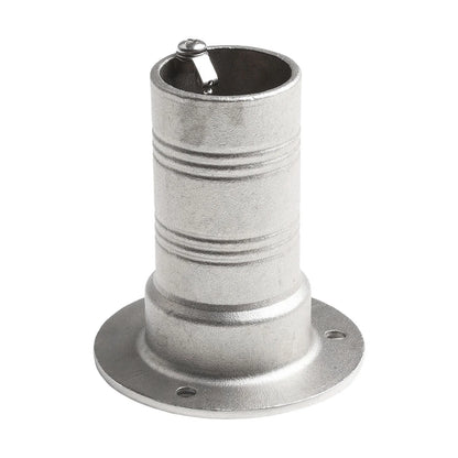 Polished Keyless Fuel Tank Cap in Stainless Steel for Boats 12 Inches