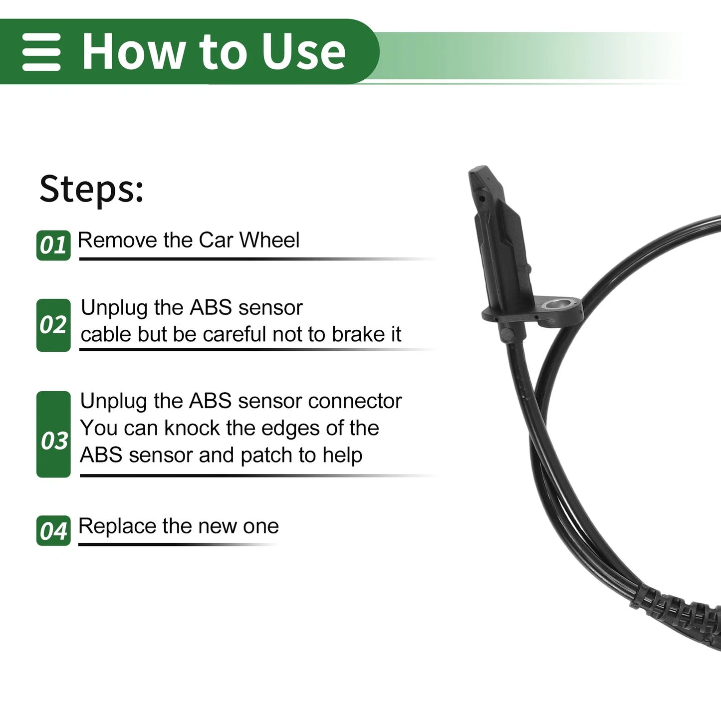 ABS Wheel Speed Sensor for BMW X2 F39 (2013-2020)