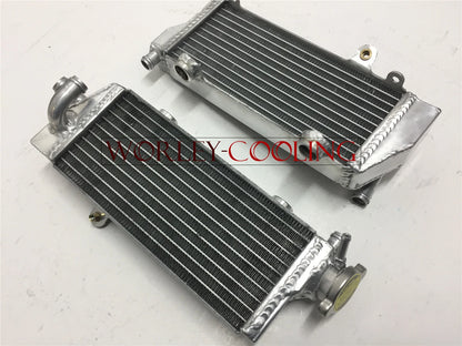 Aluminum Radiator & Blue Hose for KTM 250SX 2008-2009