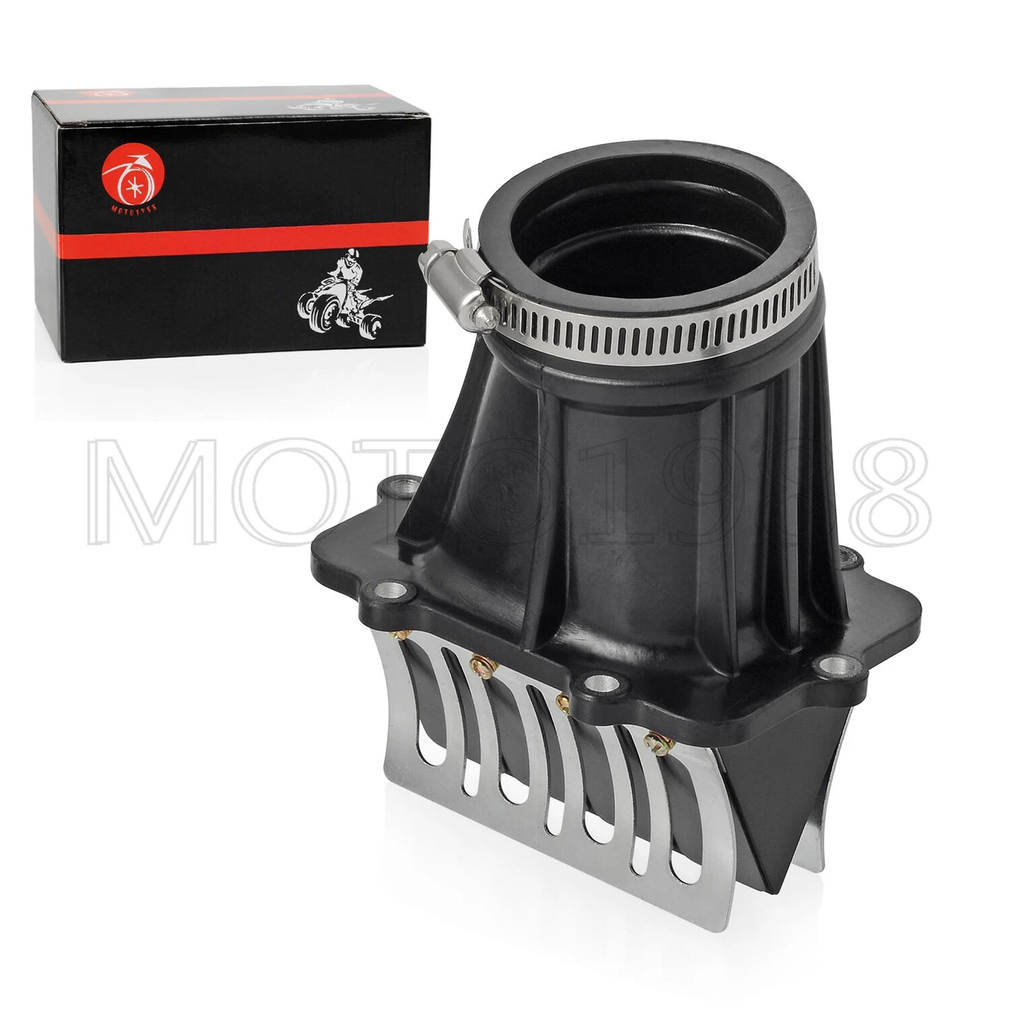 Flange Intake Socket Reed Valve for Ski-Doo Renegade/Skandic/Tundra/MXZ X 600 HO