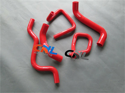 RED Silicone Radiator Hose Kit for Ford Falcon BA BF XR6 (2002-2008)