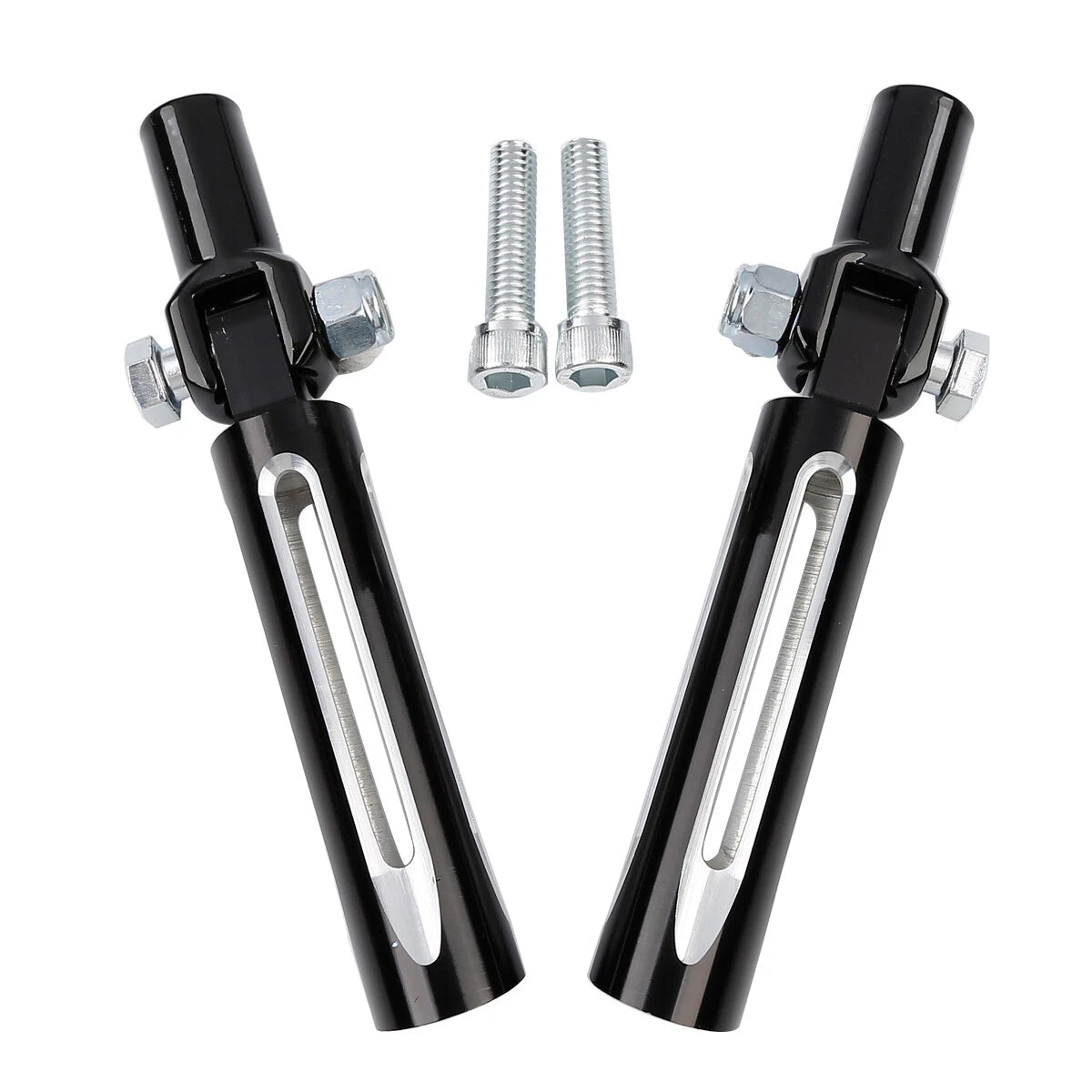 Passenger Footpegs Footrests for Harley Softail Fat Boy FLSTF (2000-2006)