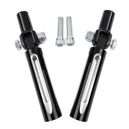 Passenger Footpegs Footrests for Harley Softail Fat Boy FLSTF (2000-2006)