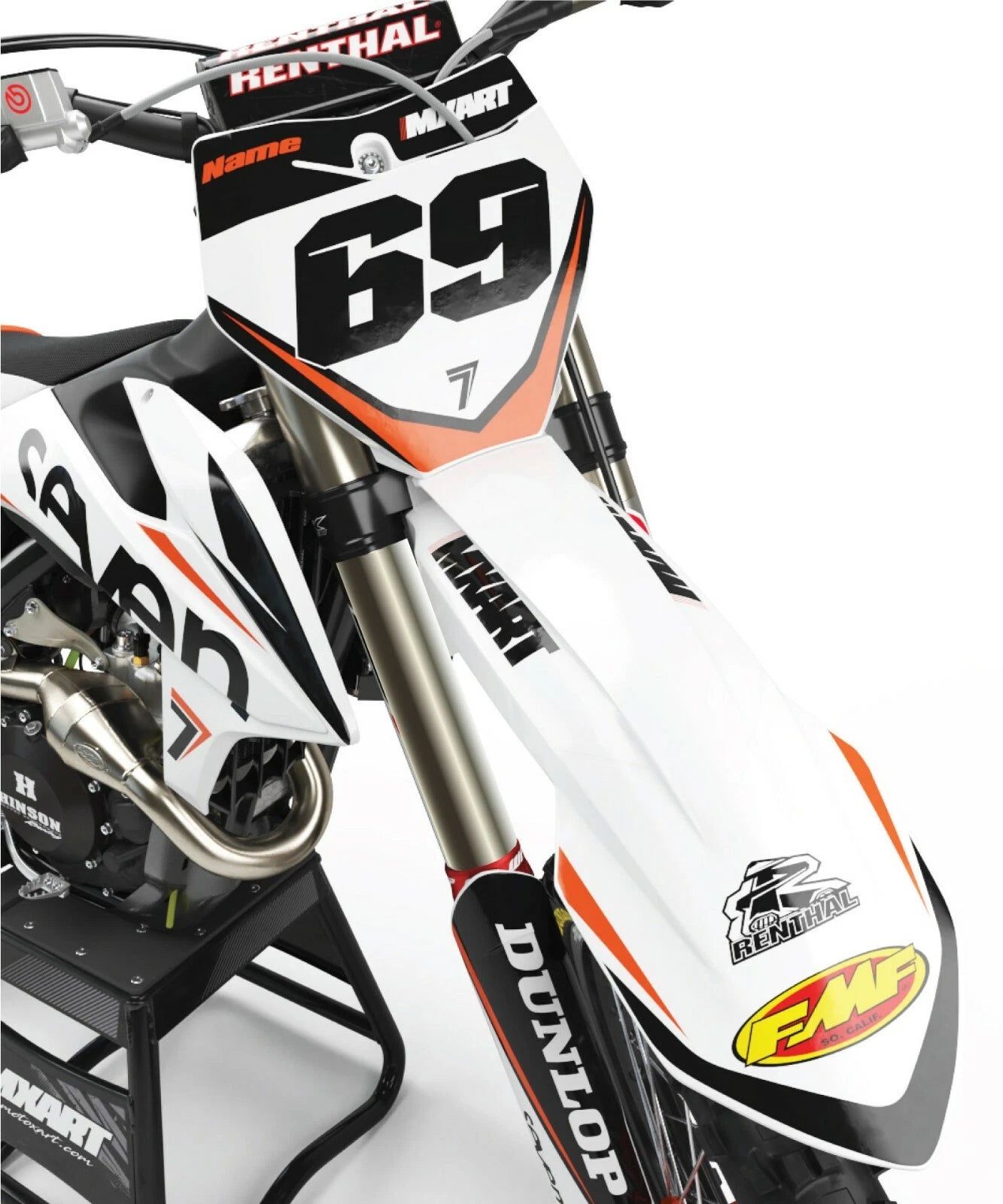 Custom Graphics Kit Stickers for KTM SX 125 150 250 (2016-2018)