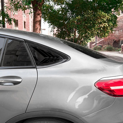 Rear Window Louver Shutter Covers for Mercedes-Benz GLC-Class Coupe (2016–2022)