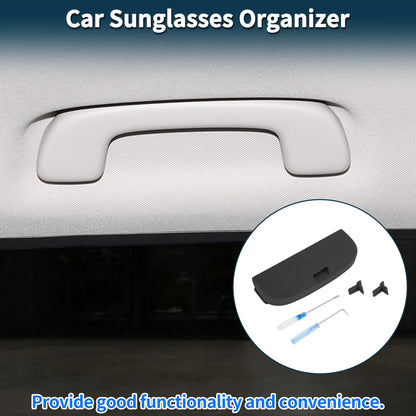 Sunglasses Case for Mercedes-Benz E Class Eyeglasses Holder Storage Black