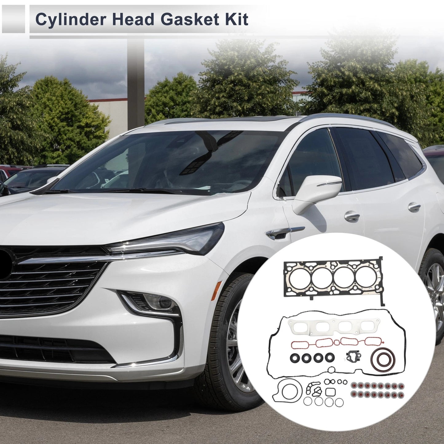 1 x Cylinder Head Gasket for Buick