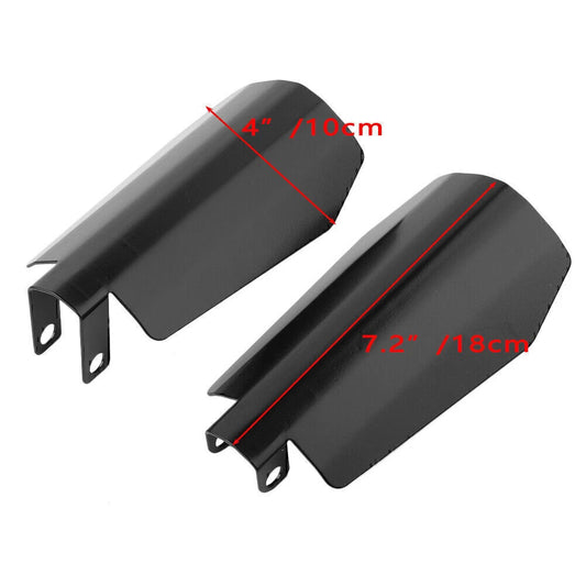 12cm Memphis Shade Coffin Cut Hand Guards for Harley Dyna, Sportster (2006-2023)