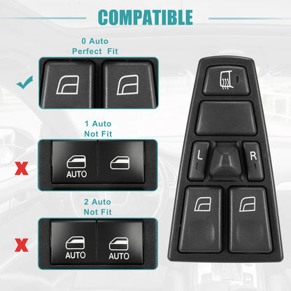 Power Window Control Switch for Volvo VNL (2004-2023)