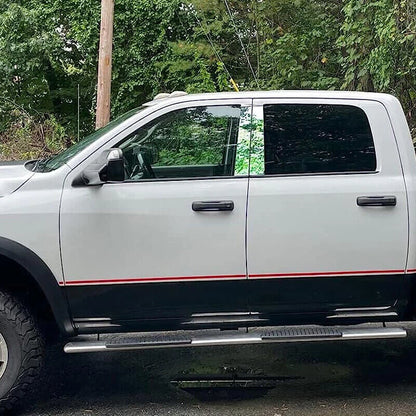 Pillar Post Door Trim Covers for Dodge Ram 1500 2500 3500 (2009-2018)