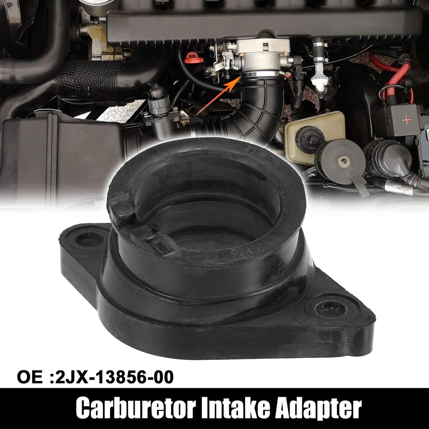 Carburetor Manifold Adapter for Yamaha TW200 TRAILWAY (1987–2010)