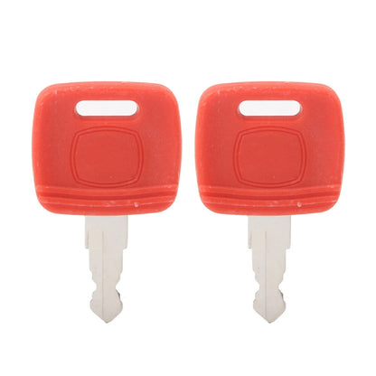 2 x Ignition Keys for John Deere 3120 3203 4120 4310 4410 4510 4520 (2003-2010)