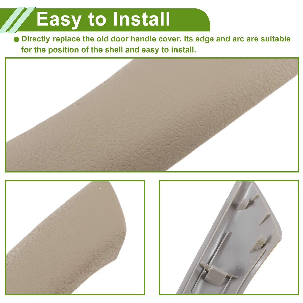 Door Handle Pull Trim Cover for BMW X1 F48 F49 (2015-2020) Beige