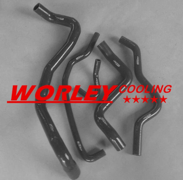 50MM Radiator & Black Hoses for Ford BA BF Falcon XR8 5.4L (2002-2008)