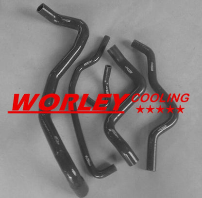 50MM Radiator & Black Hoses for Ford BA BF Falcon XR8 5.4L (2002-2008)