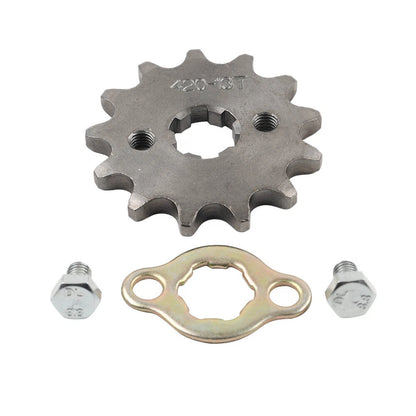 1x 420 Chain 13T Front Sprocket for 50 70 90 110 125 140cc ATV Dirt Bike
