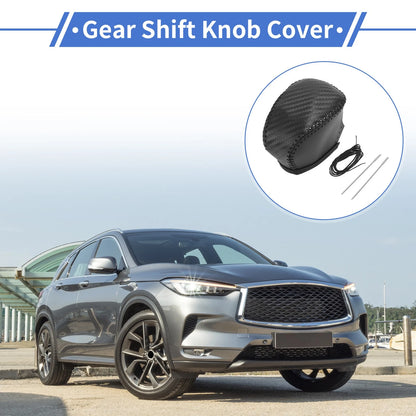 Carbon Fiber Gear Shift Knob Cover for Infiniti QX50 (2019-2024)