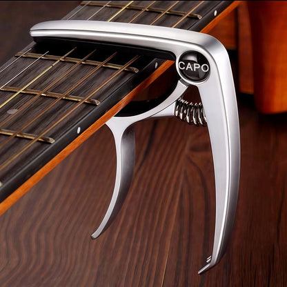 7 Colors Zinc Alloy Guitar Capo with String Puller for Acoustic Guitar